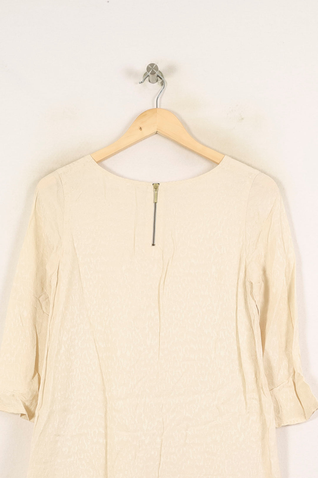 Robe Droite Blanche - Taille M/38 de la marque Sézane | PARAD70070 - Vendu par Paradigme - Image 4