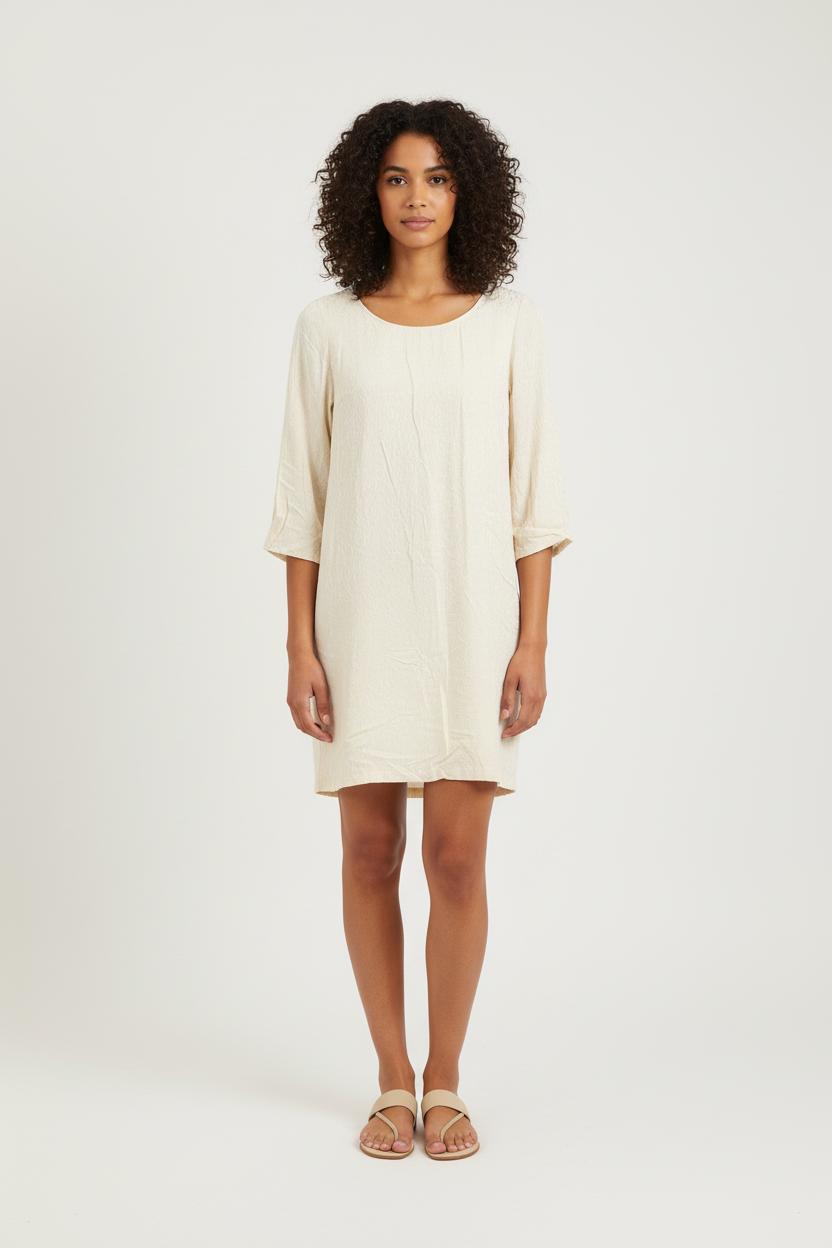 Robe Droite Blanche - Taille M/38 de la marque Sézane | PARAD70070 - Vendu par Paradigme - Image 1