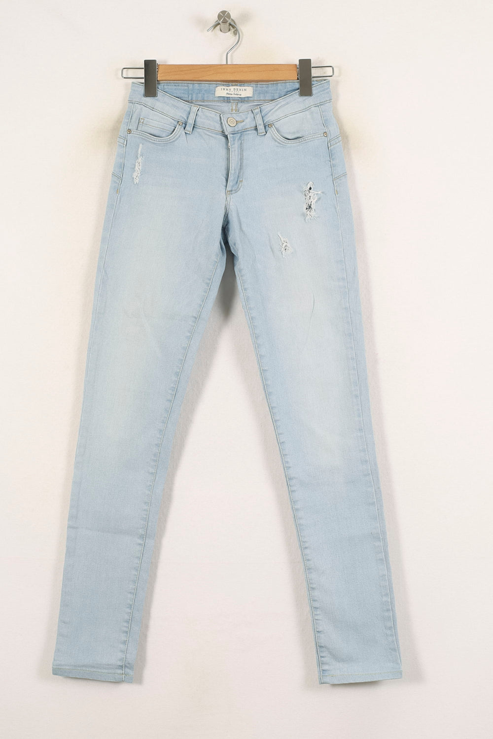 Jean Skinny Bleu Clair - Taille S/36 de la marque IKKS | PARAD70078 - Vendu par Paradigme - Image 2