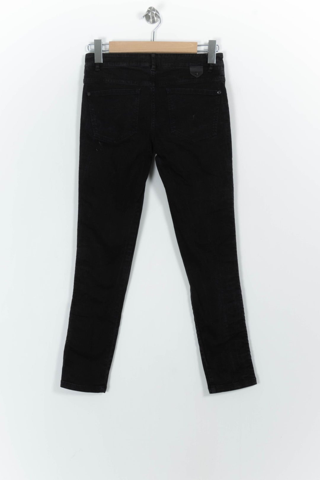 Jean Skinny Noir - Taille M/38 de la marque IKKS | PARAD70083 - Vendu par Paradigme - Image 4