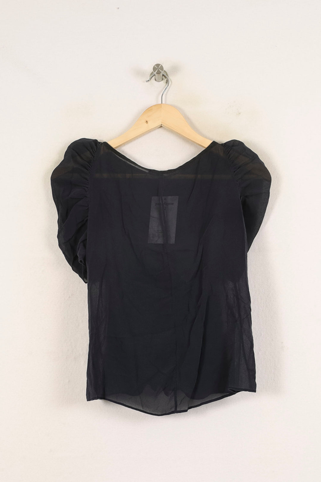 Blouse Bleue - Taille M/38 de la marque Maje | PARAD70088 - Vendu par Paradigme - Image 4