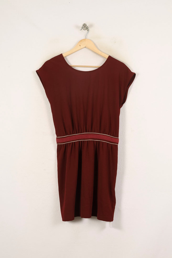 Robe Courte Bordeaux - Taille M/38 de la marque Opullence | PARAD70095 - Vendu par Paradigme - Image 2