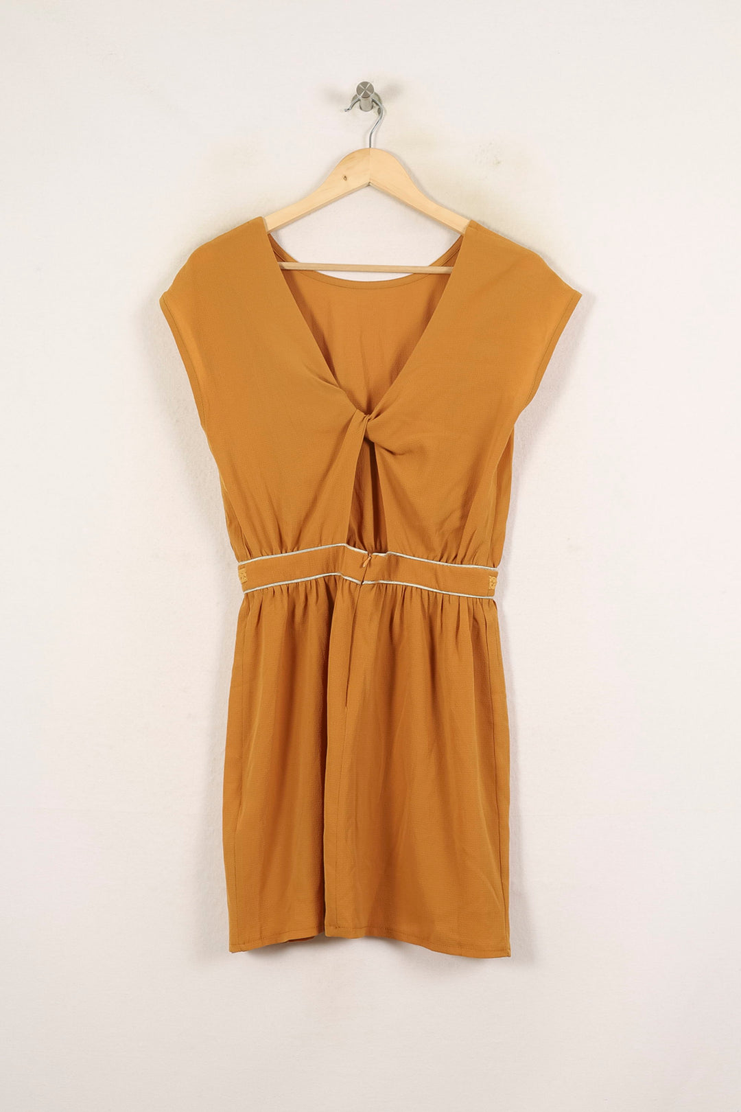 Robe Courte Jaune - Taille M/38 de la marque Opullence | PARAD70100 - Vendu par Paradigme - Image 4