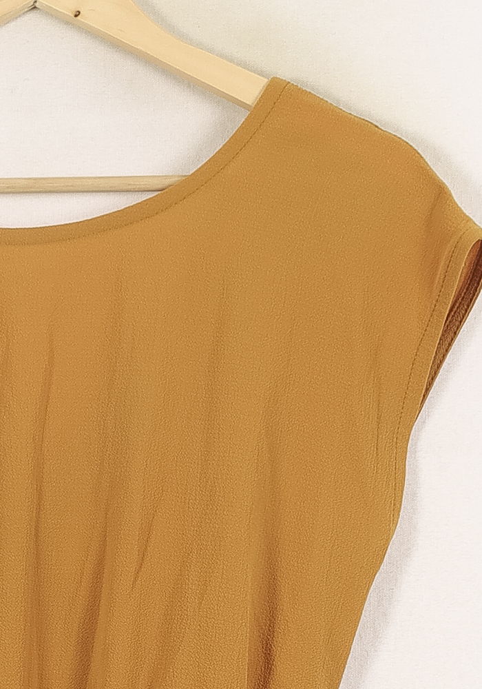 Robe Courte Jaune - Taille M/38 de la marque Opullence | PARAD70100 - Vendu par Paradigme - Image 3