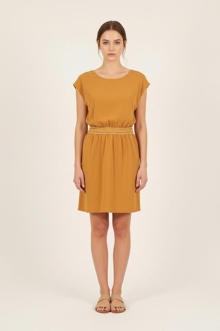 Robe Courte Jaune - Taille M/38 de la marque Opullence | PARAD70100 - Vendu par Paradigme - Image 1