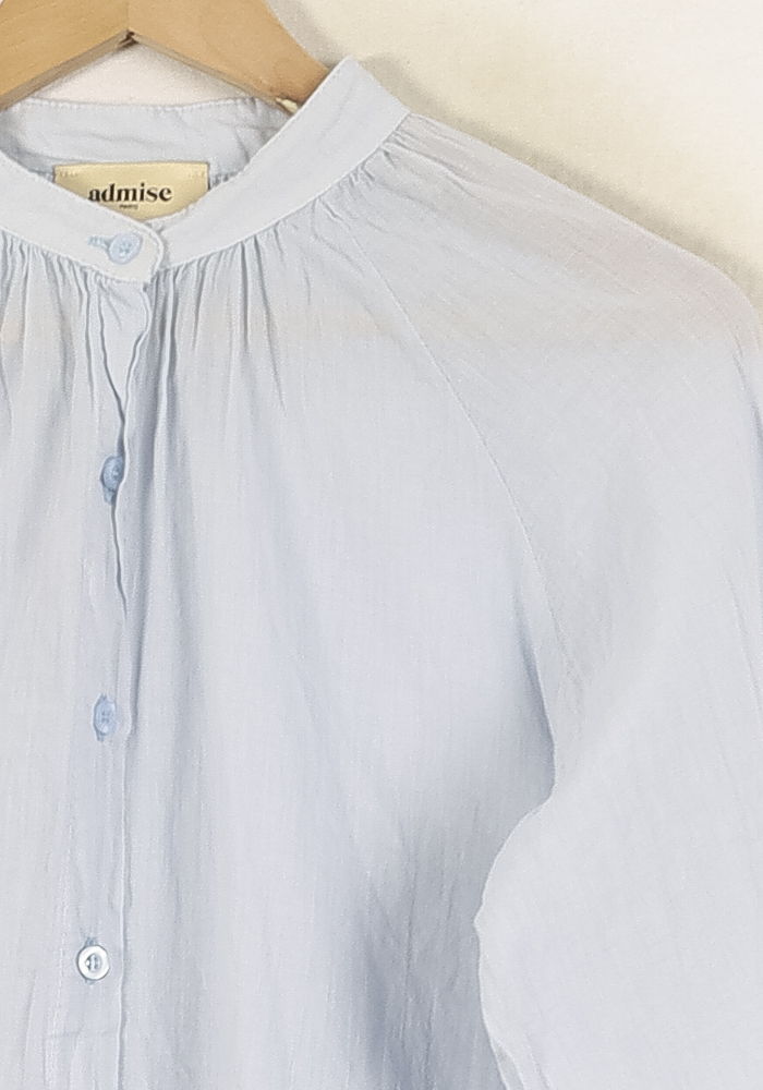 Blouse Bleue - Taille M/38 de la marque Admise Paris | PARAD70101 - Vendu par Paradigme - Image 3