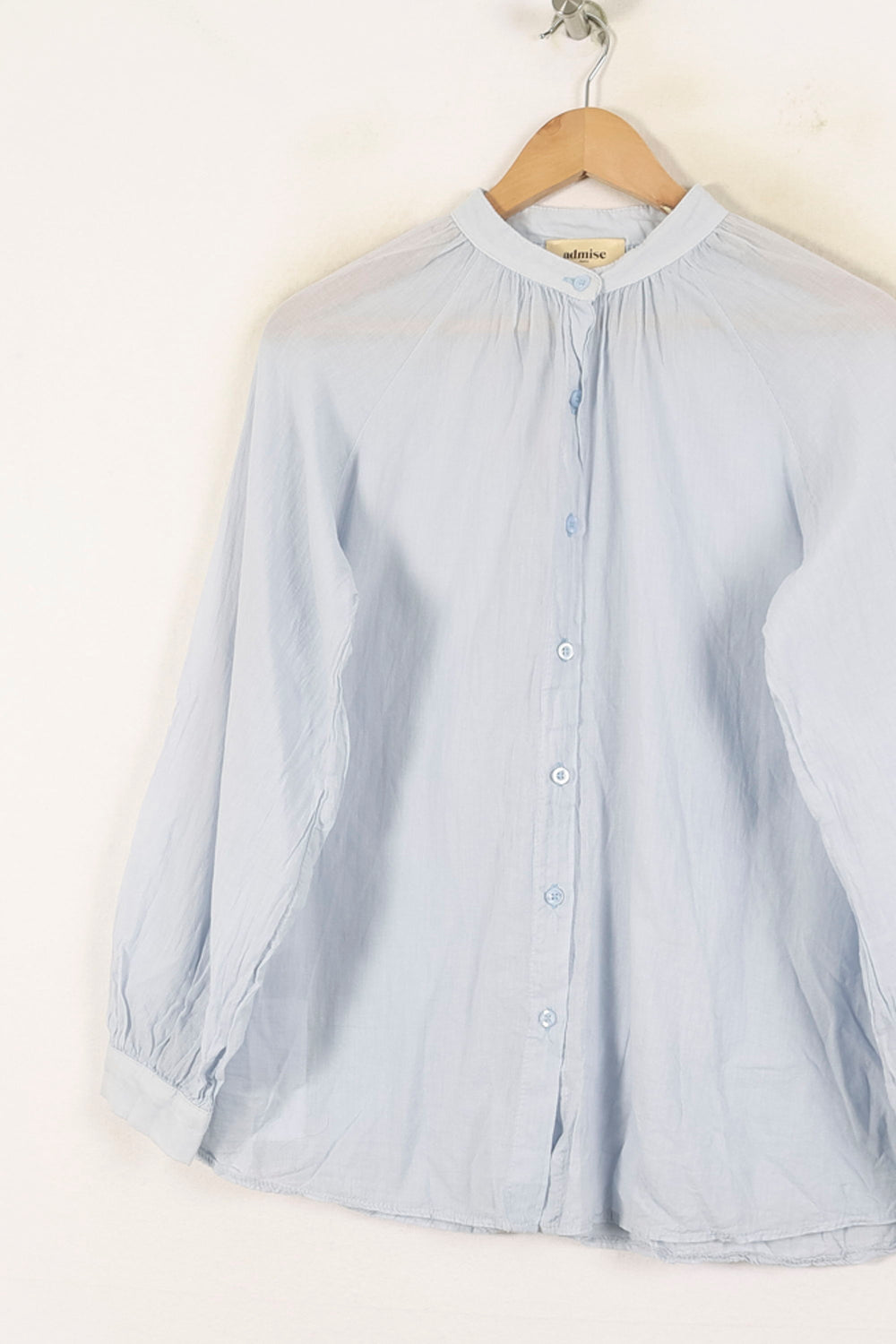 Blouse Bleue - Taille M/38 de la marque Admise Paris | PARAD70101 - Vendu par Paradigme - Image 2