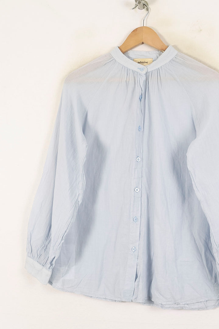 Blouse Bleue - Taille M/38 de la marque Admise Paris | PARAD70101 - Vendu par Paradigme - Image 2
