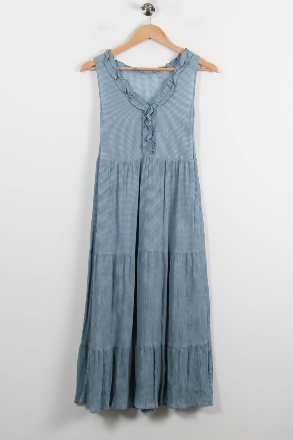 Robe Longue Bleue - Taille S/36 de la marque Sézane | PARAD70104 - Vendu par Paradigme - Image 2