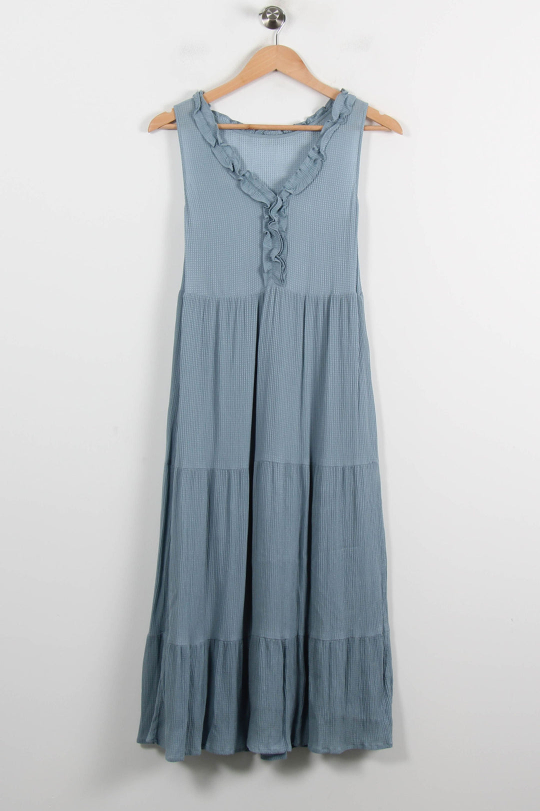 Robe Longue Bleue - Taille S/36 de la marque Sézane | PARAD70104 - Vendu par Paradigme - Image 2
