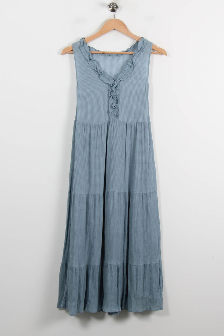 Robe Longue Bleue - Taille S/36 de la marque Sézane | PARAD70104 - Vendu par Paradigme - Image 2
