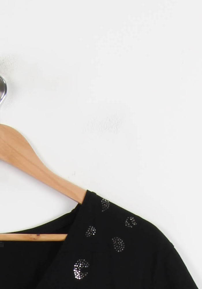 Tee-shirt Noir - Taille XL/42 de la marque IKKS | PARAD70112 - Vendu par Paradigme - Image 3