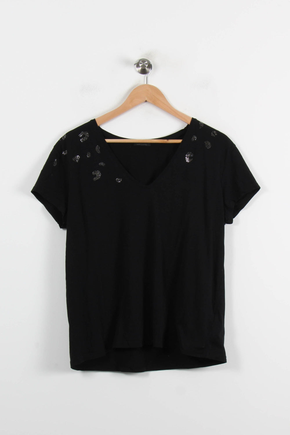 Tee-shirt Noir - Taille XL/42 de la marque IKKS | PARAD70112 - Vendu par Paradigme - Image 2