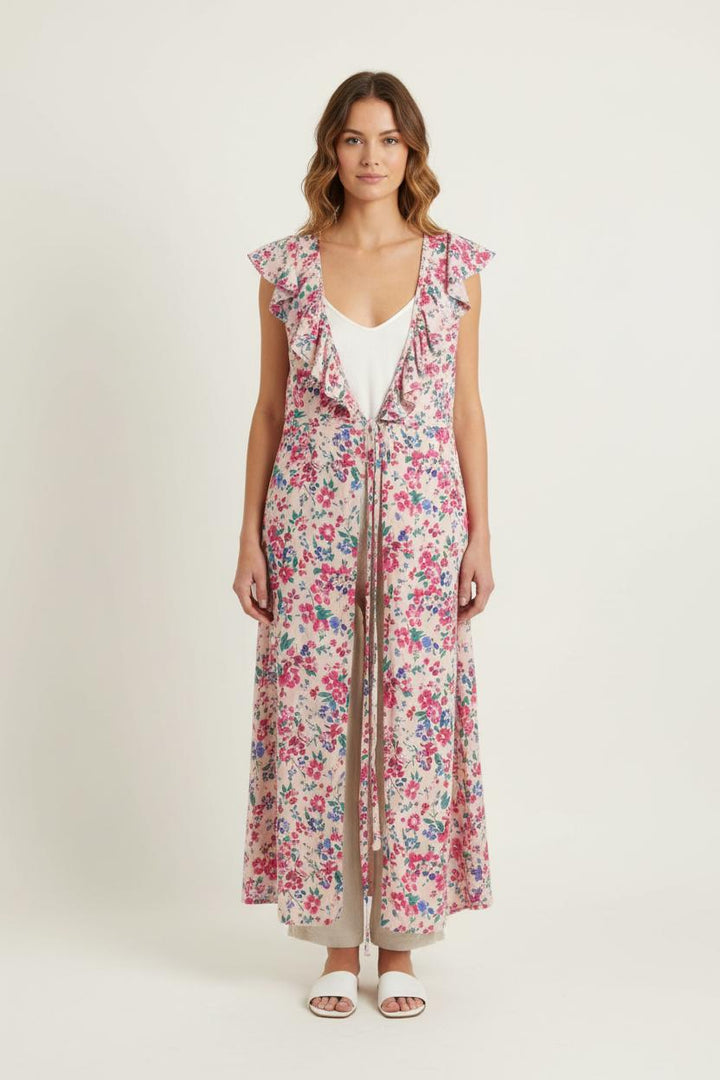 Robe Longue Multicolore - Taille XS/34 de la marque Petite Mendigote | PARAD70117 - Vendu par Paradigme - Image 1