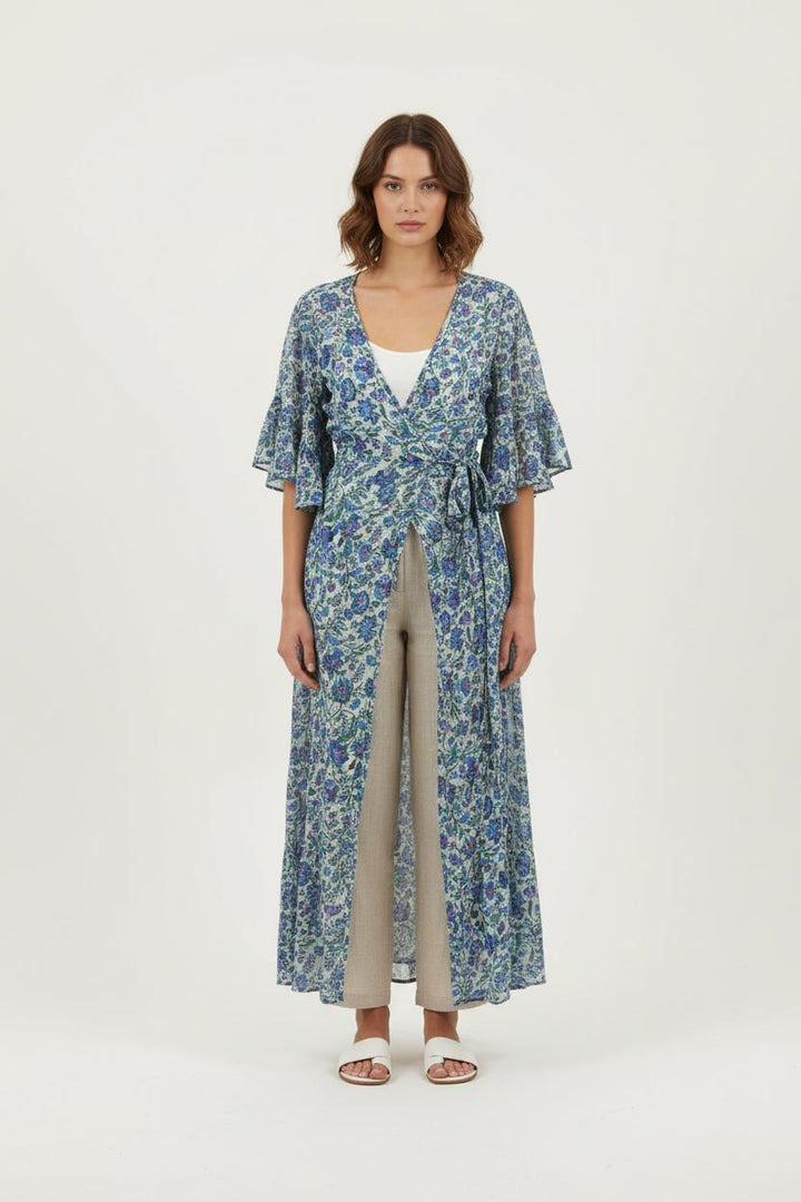 Robe Longue Multicolore - Taille XS/34 de la marque Petite Mendigote | PARAD70118 - Vendu par Paradigme - Image 1