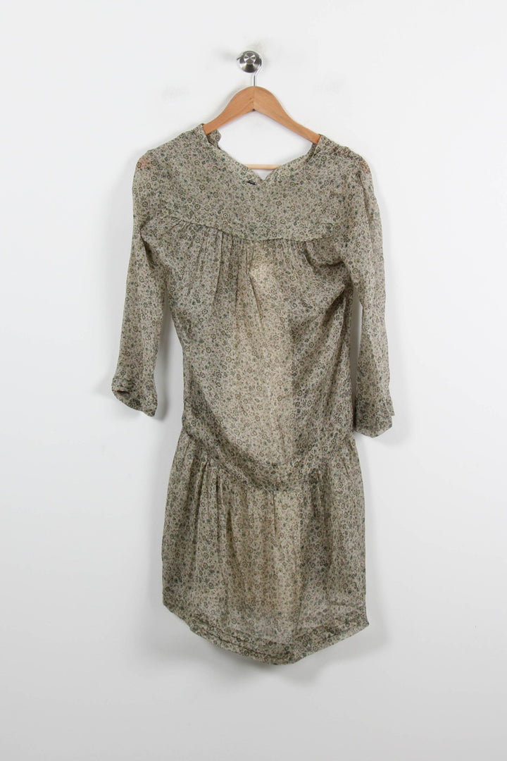 Robe Courte Verte - Taille S/36 de la marque IKKS | PARAD70126 - Vendu par Paradigme - Image 4