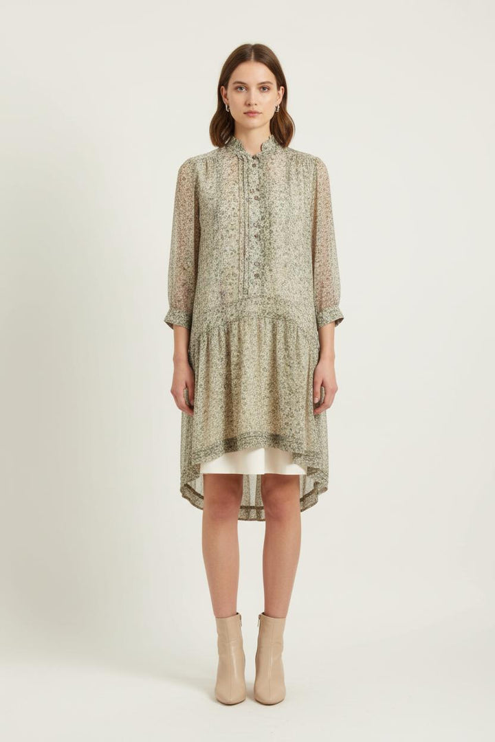 Robe Courte Verte - Taille S/36 de la marque IKKS | PARAD70126 - Vendu par Paradigme - Image 1