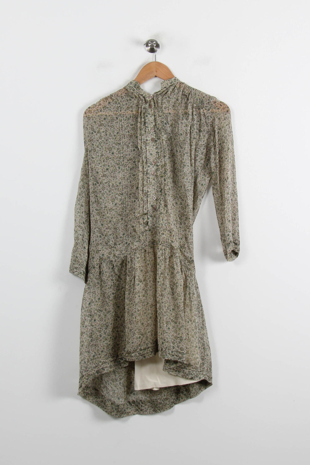 Robe Courte Verte - Taille S/36 de la marque IKKS | PARAD70126 - Vendu par Paradigme - Image 2