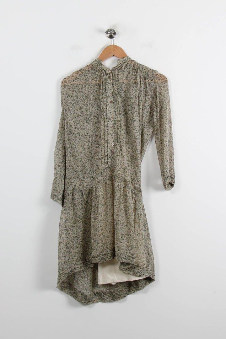 Robe Courte Verte - Taille S/36 de la marque IKKS | PARAD70126 - Vendu par Paradigme - Image 2
