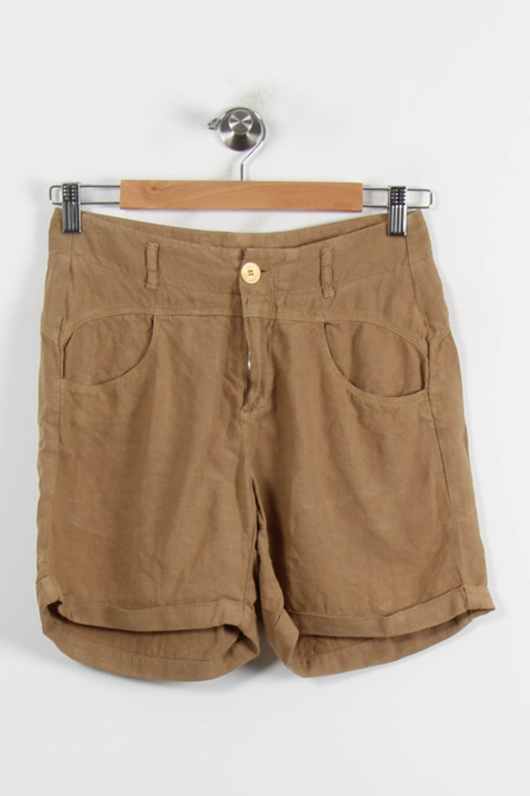 Short Marron - Taille XS/34 de la marque One Step | PARAD70127 - Vendu par Paradigme - Image 2