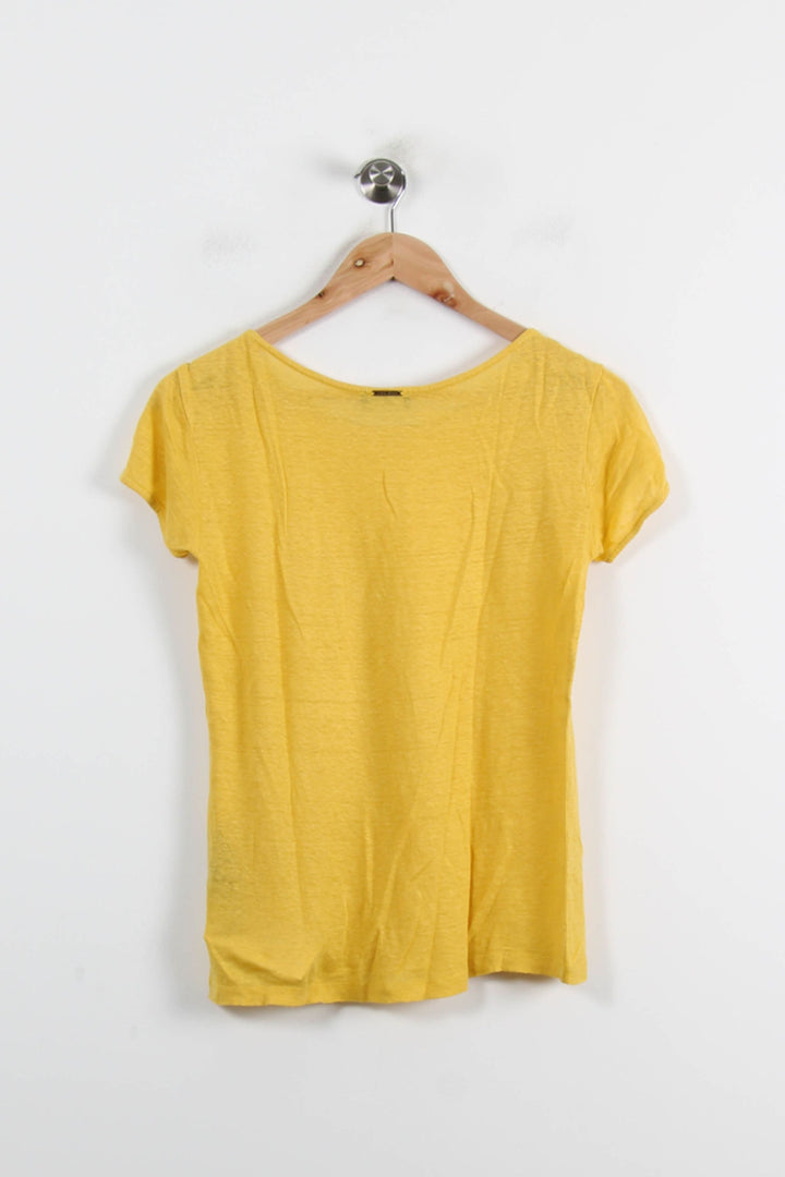 Tee-shirt Jaune - Taille XS/34 de la marque One Step | PARAD70128 - Vendu par Paradigme - Image 4