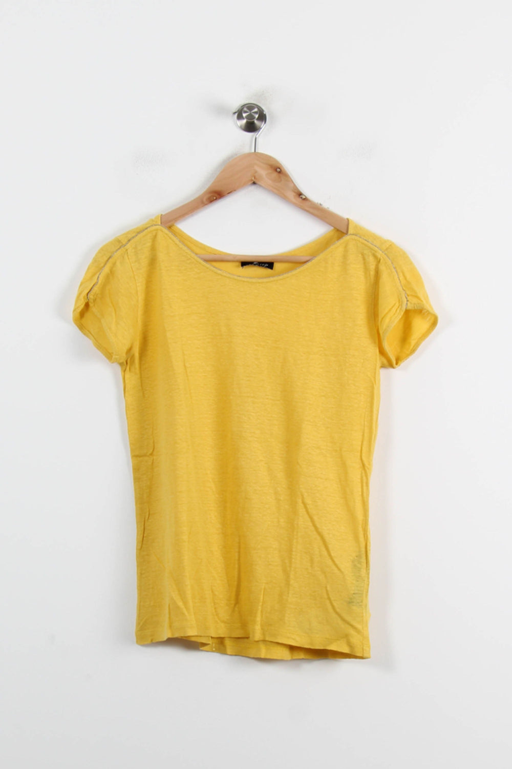 Tee-shirt Jaune - Taille XS/34 de la marque One Step | PARAD70128 - Vendu par Paradigme - Image 2