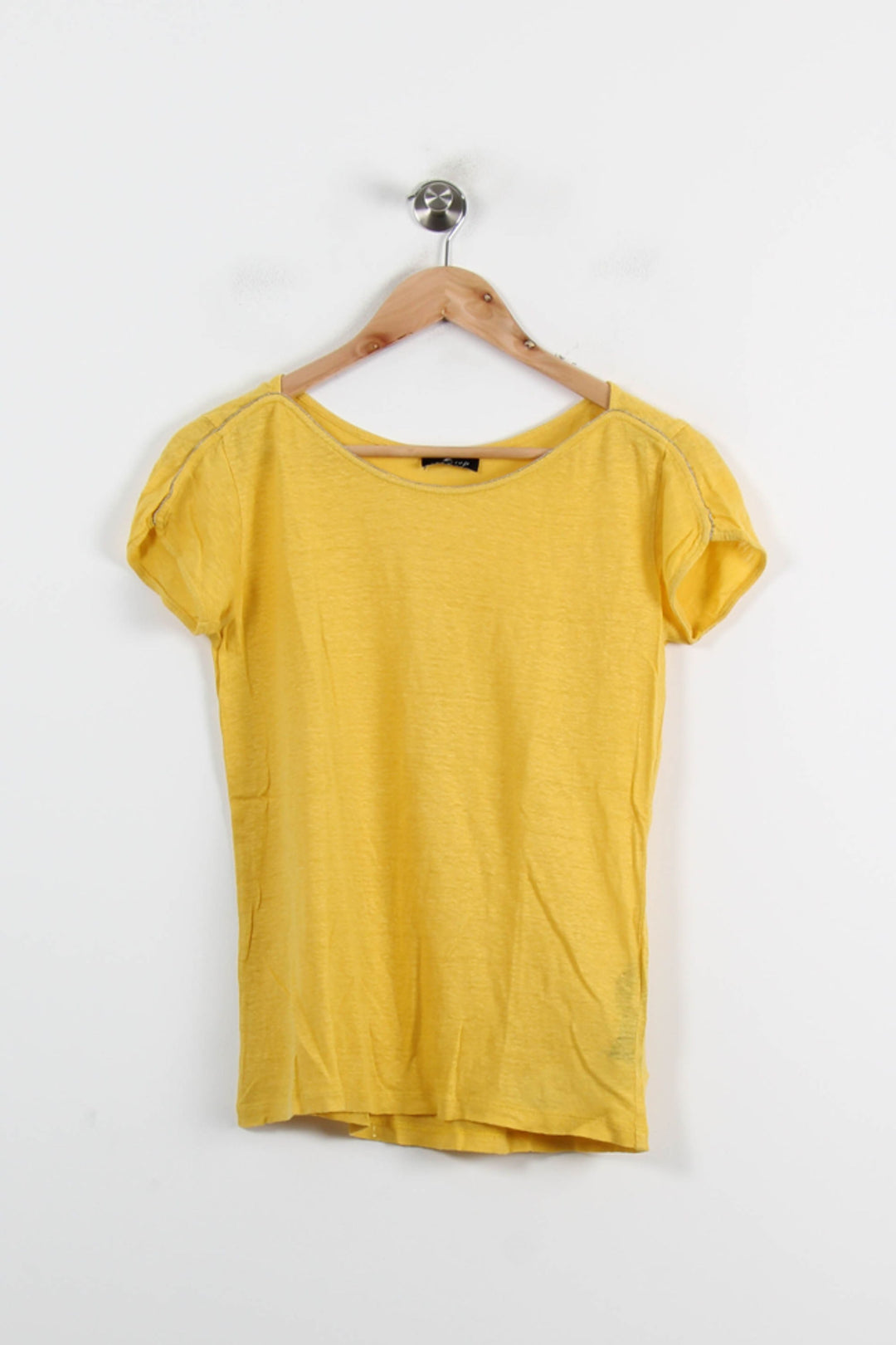 Tee-shirt Jaune - Taille XS/34 de la marque One Step | PARAD70128 - Vendu par Paradigme - Image 2