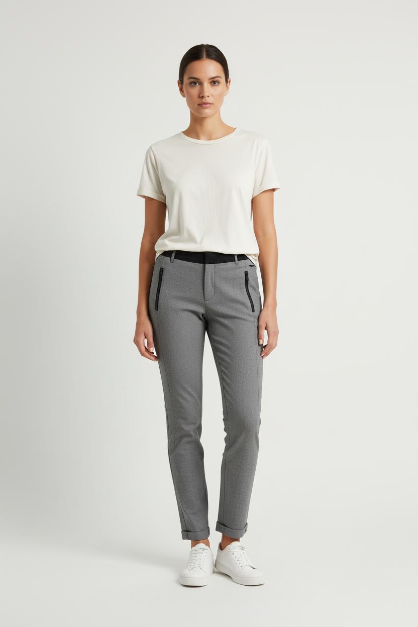 Pantalon Gris - Taille XS/34 de la marque One Step | PARAD70130 - Vendu par Paradigme - Image 1