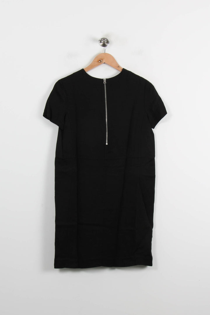 Robe Droite Noire - Taille S/36 de la marque Acne Studios | PARAD70133 - Vendu par Paradigme - Image 4