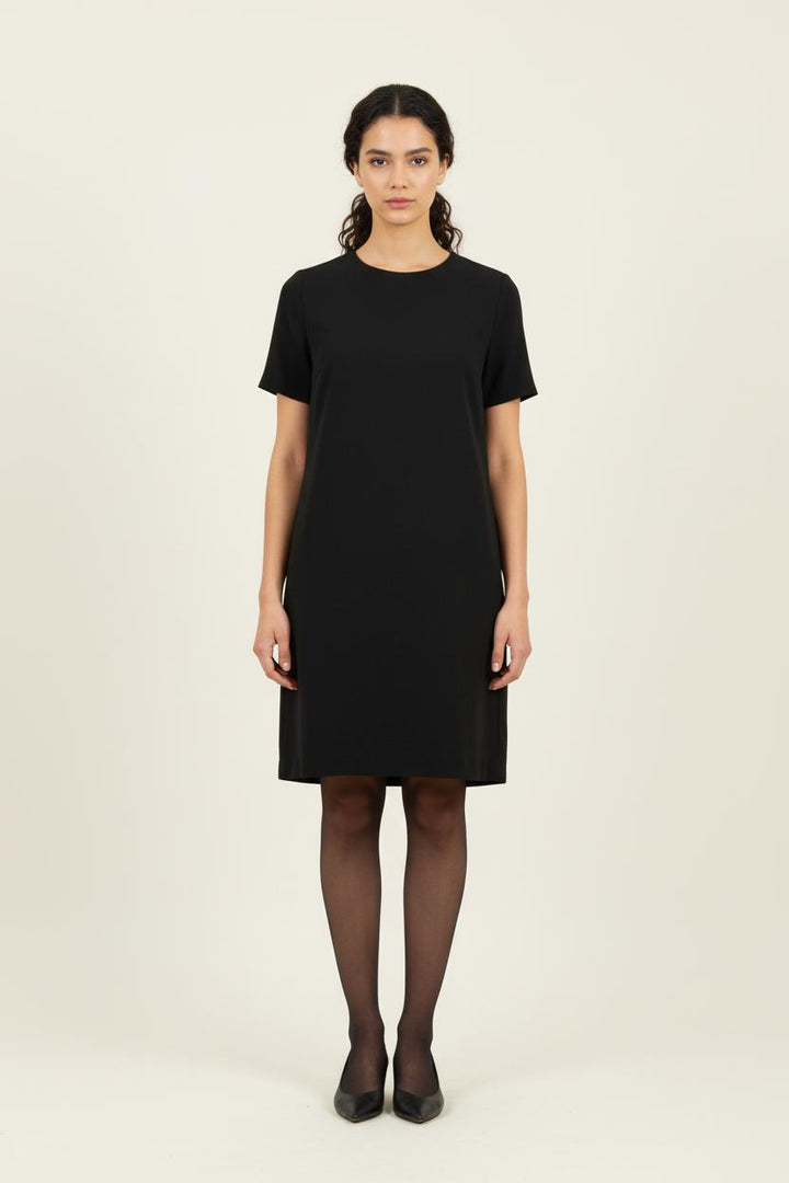Robe Droite Noire - Taille S/36 de la marque Acne Studios | PARAD70133 - Vendu par Paradigme - Image 1