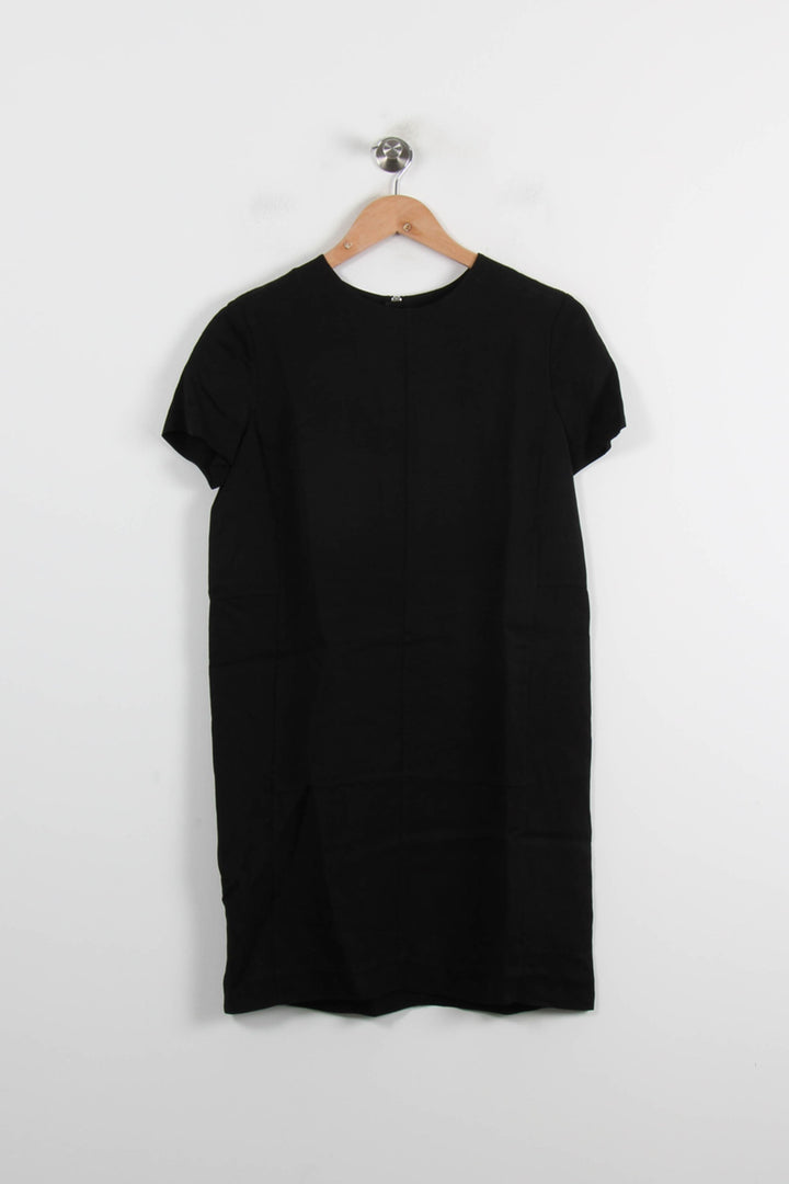 Robe Droite Noire - Taille S/36 de la marque Acne Studios | PARAD70133 - Vendu par Paradigme - Image 2