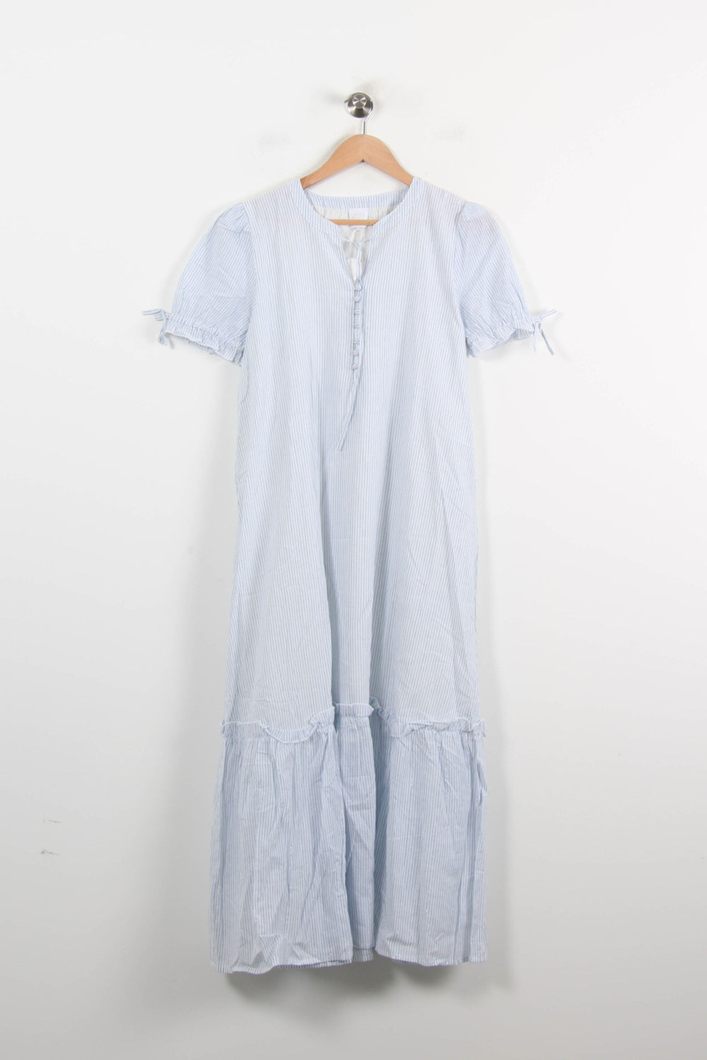 Robe Longue Blanche et Bleue - Taille M/38 de la marque Karl Marc John | PARAD70137 - Vendu par Paradigme - Image 2
