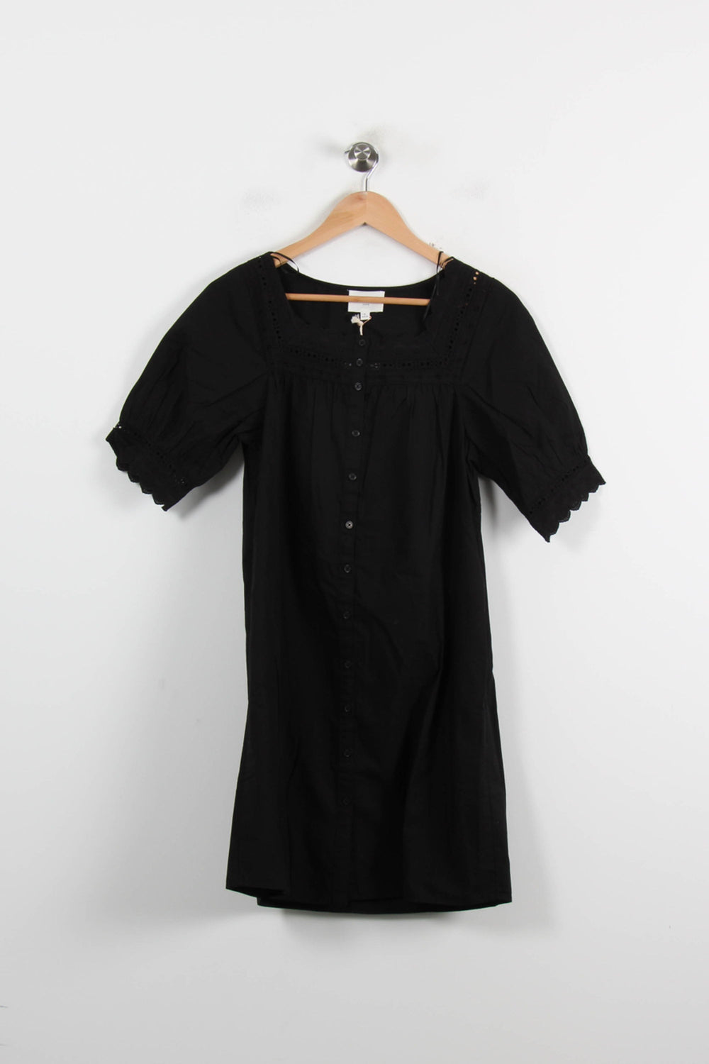 Robe Boutonnée Noire - Taille XS/34 de la marque Maison 123 | PARAD70147 - Vendu par Paradigme - Image 2