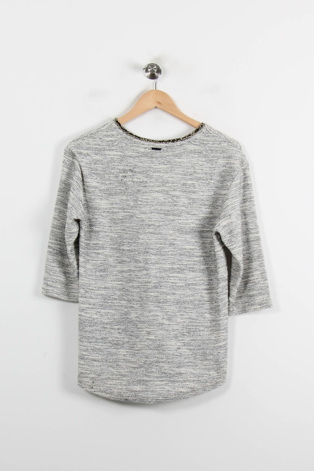 Pull Gris - Taille M/38 de la marque One Step | PARAD70155 - Vendu par Paradigme - Image 4