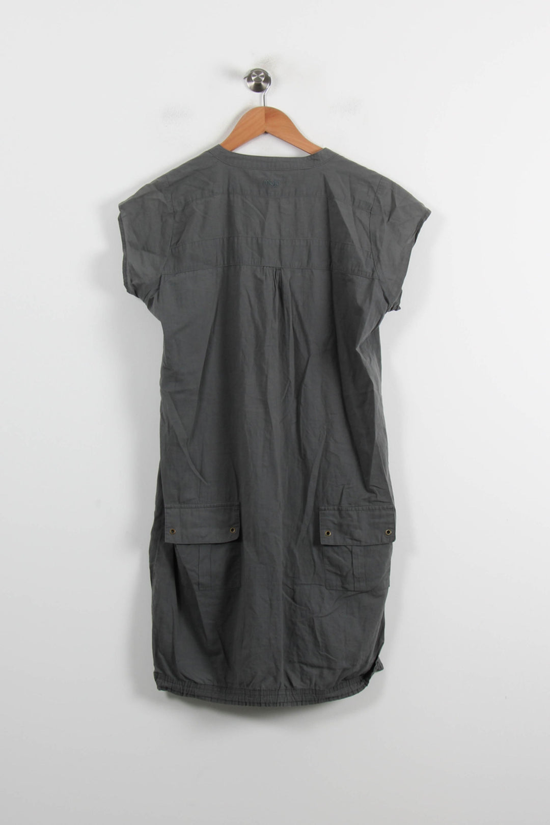 Robe Chemise Grise - Taille M/38 de la marque Maje | PARAD70168 - Vendu par Paradigme - Image 4