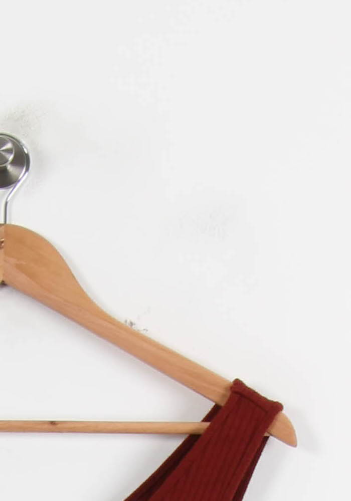 Crop Top Bordeaux - Taille S/36 de la marque Des petits hauts | PARAD70172 - Vendu par Paradigme - Image 3