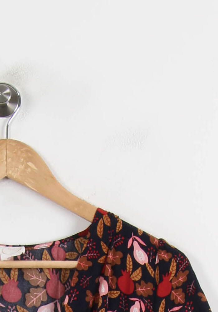 Robe Fleurie Multicolore - Taille S/36 de la marque Des petits hauts | PARAD70174 - Vendu par Paradigme - Image 3