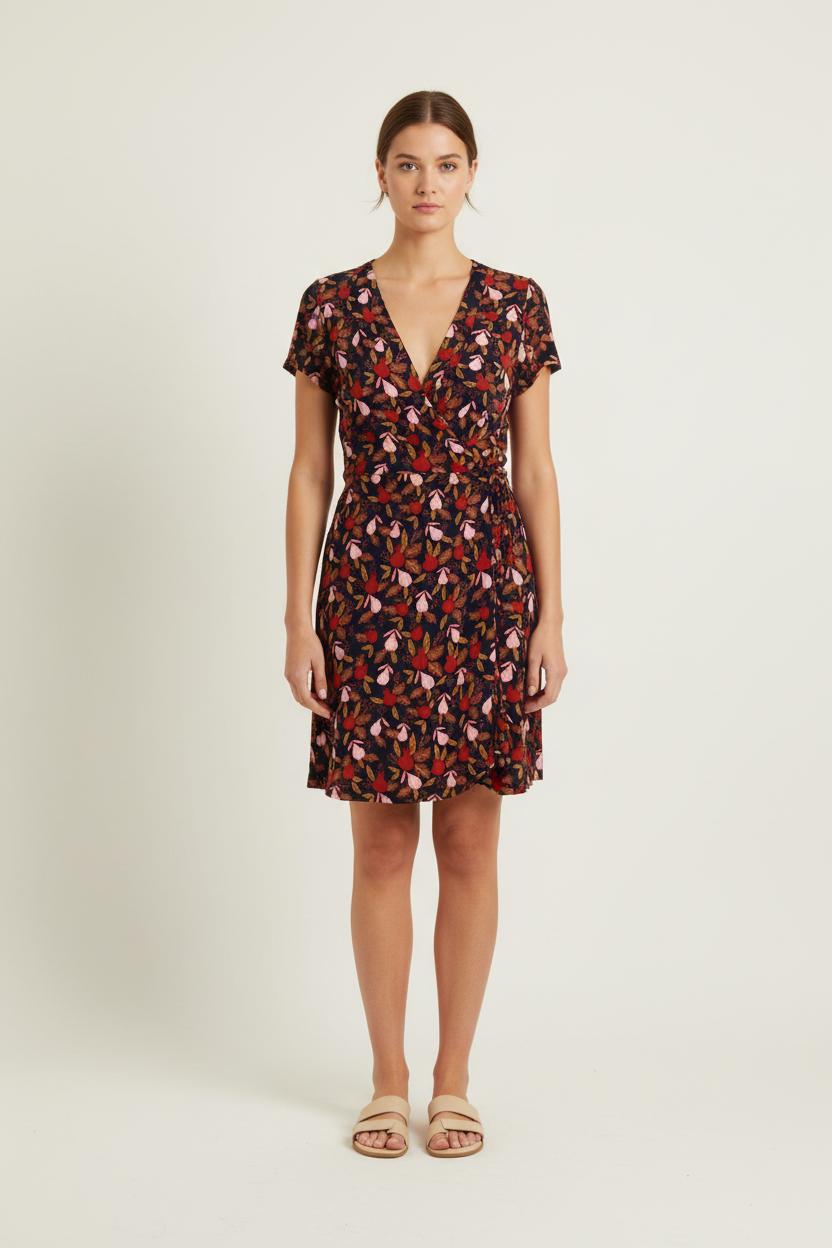 Robe Fleurie Multicolore - Taille S/36 de la marque Des petits hauts | PARAD70174 - Vendu par Paradigme - Image 1