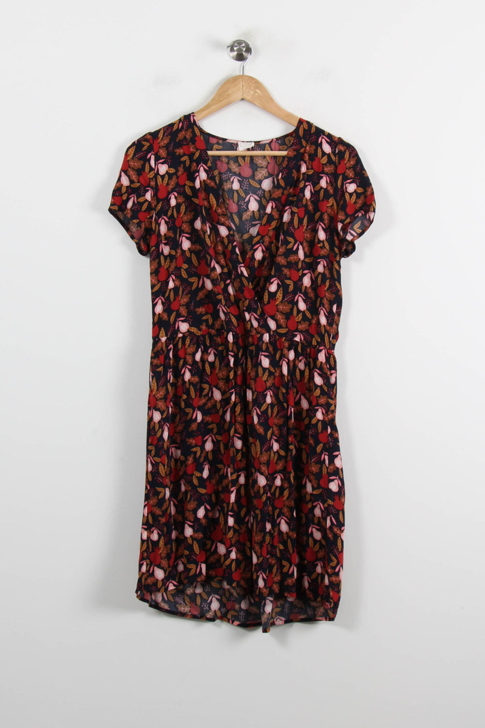 Robe Fleurie Multicolore - Taille S/36 de la marque Des petits hauts | PARAD70174 - Vendu par Paradigme - Image 2