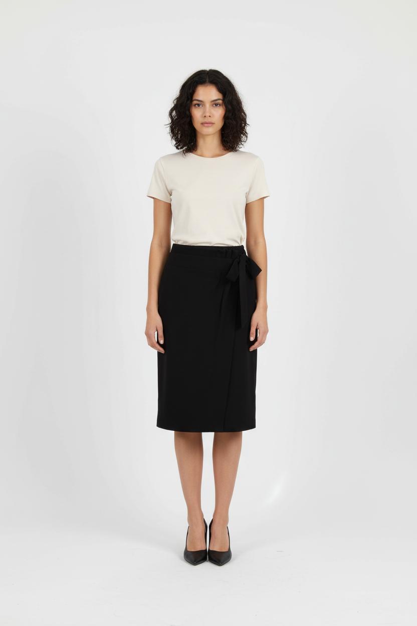 Jupe Crayon Noire - Taille XS/34 de la marque ba&sh | PARAD70185 - Vendu par Paradigme - Image 1