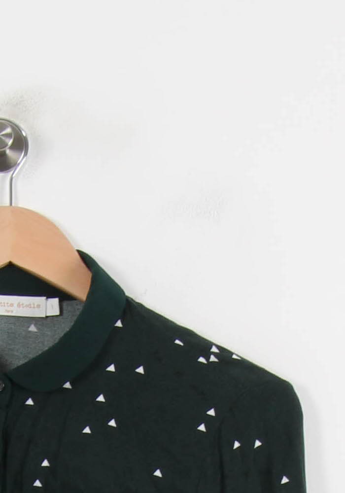 Chemise Verte - Taille S/36 de la marque La Petite Etoile | PARAD70192 - Vendu par Paradigme - Image 3