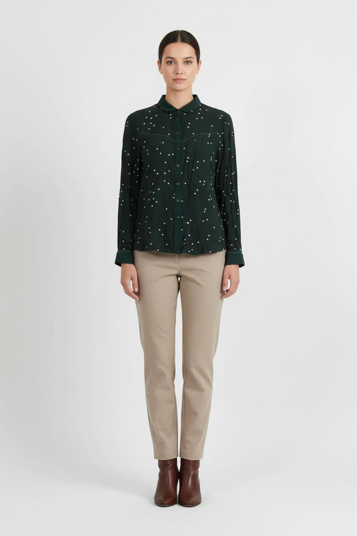 Chemise Verte - Taille S/36 de la marque La Petite Etoile | PARAD70192 - Vendu par Paradigme - Image 1