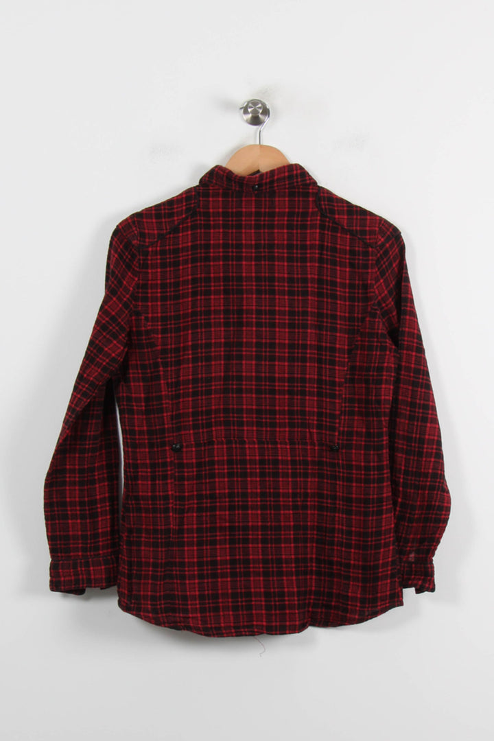 Chemise À Carreaux Rouge et Noir - Taille L/40 de la marque The Kooples | PARAD70203 - Vendu par Paradigme - Image 4