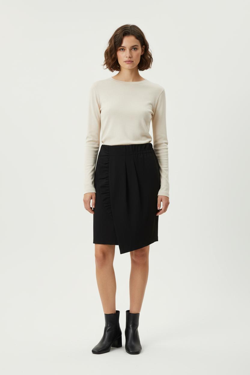 Jupe Courte Noire - Taille S/36 de la marque Bérénice | PARAD70207 - Vendu par Paradigme - Image 1