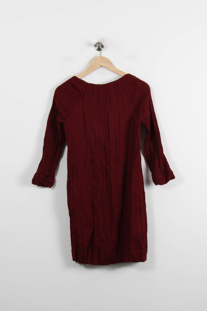 Robe Midi Bordeaux - Taille XS/34 de la marque Isabel Marant étoile | PARAD70210 - Vendu par Paradigme - Image 4