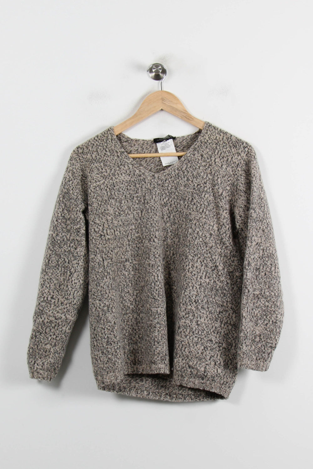 Pull Gris chiné - Taille M/38 de la marque Max Mara | PARAD70213 - Vendu par Paradigme - Image 2
