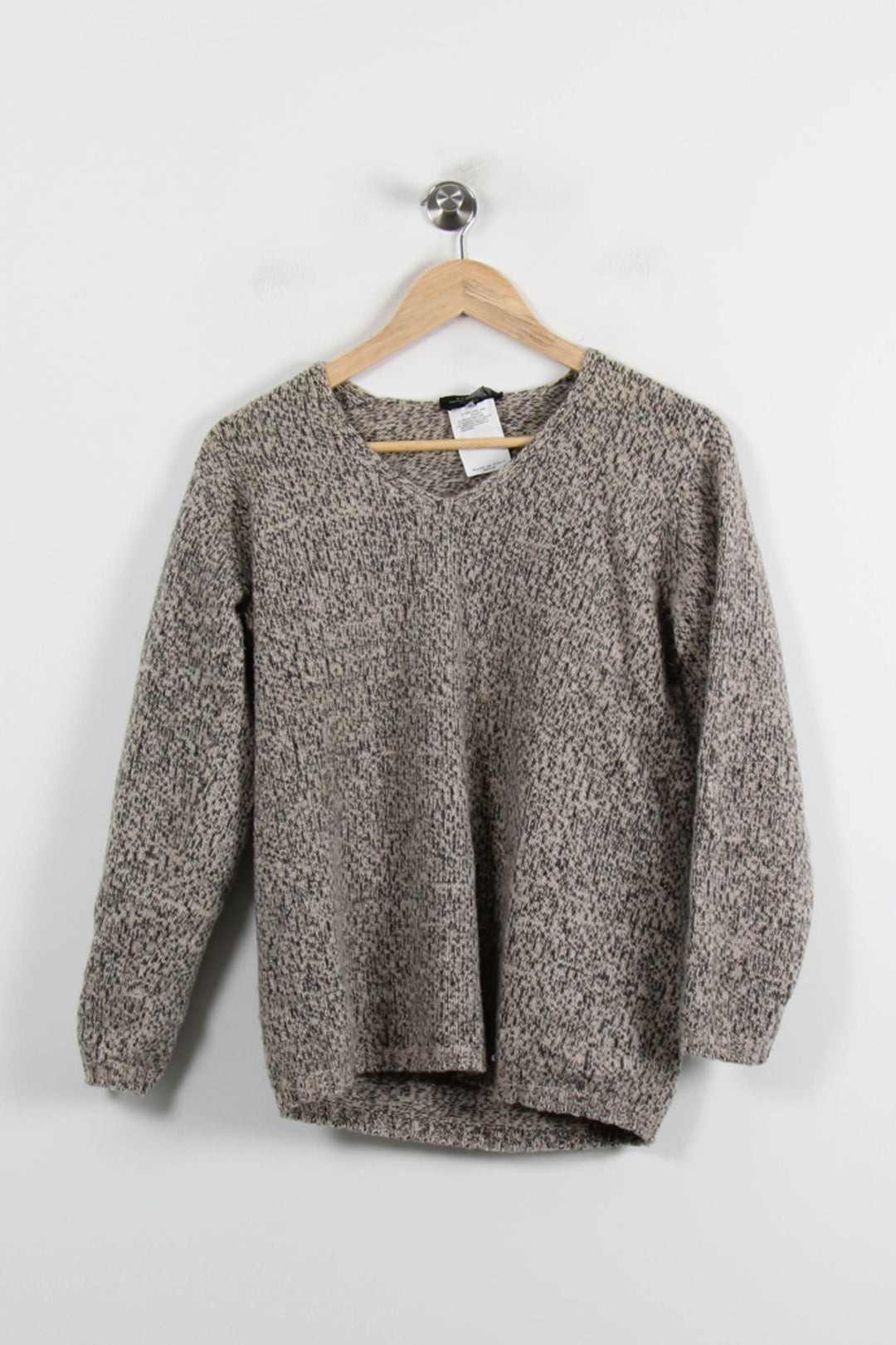 Pull Gris chiné - Taille M/38 de la marque Max Mara | PARAD70213 - Vendu par Paradigme - Image 2