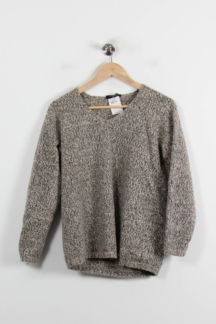Pull Gris chiné - Taille M/38 de la marque Max Mara | PARAD70213 - Vendu par Paradigme - Image 2