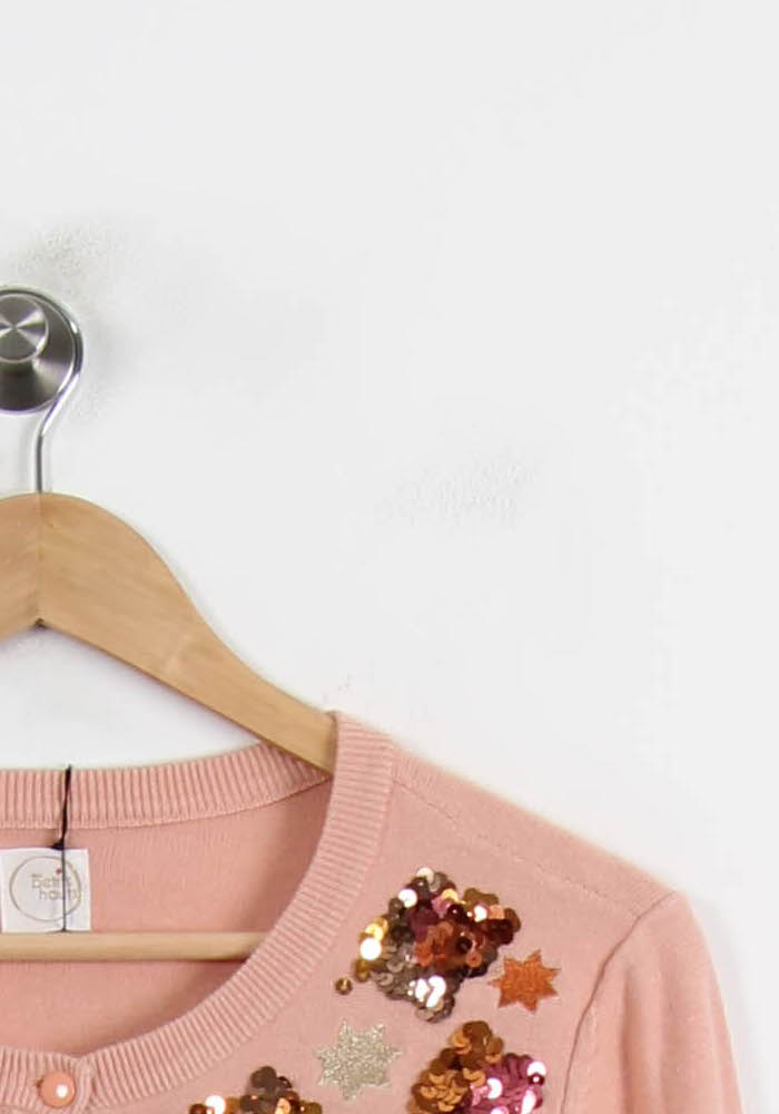 Cardigan Rose - Taille S/36 de la marque Des petits hauts | PARAD70216 - Vendu par Paradigme - Image 3