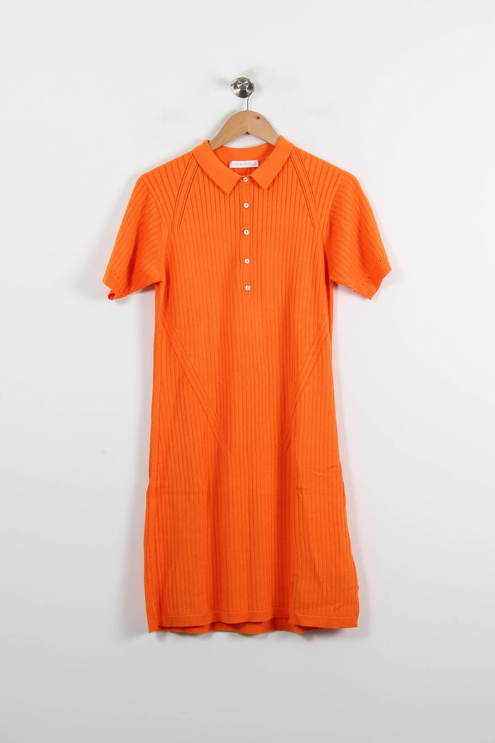 Robe Polo Orange - Taille L/40 de la marque Maison Montagut | PARAD70235 - Vendu par Paradigme - Image 2
